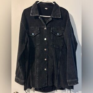 Oversized Corduroy Jacket